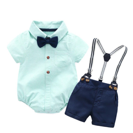 Set with a short sleeve for a boy