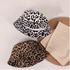 Leopard panama hat