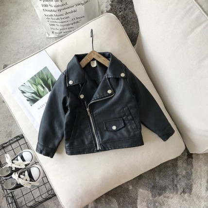 Eco-leather jacket