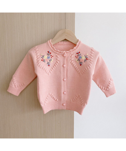 Cardigan with embroi...