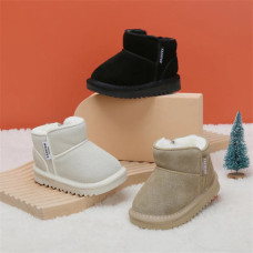 Suede ugg boots with zipper